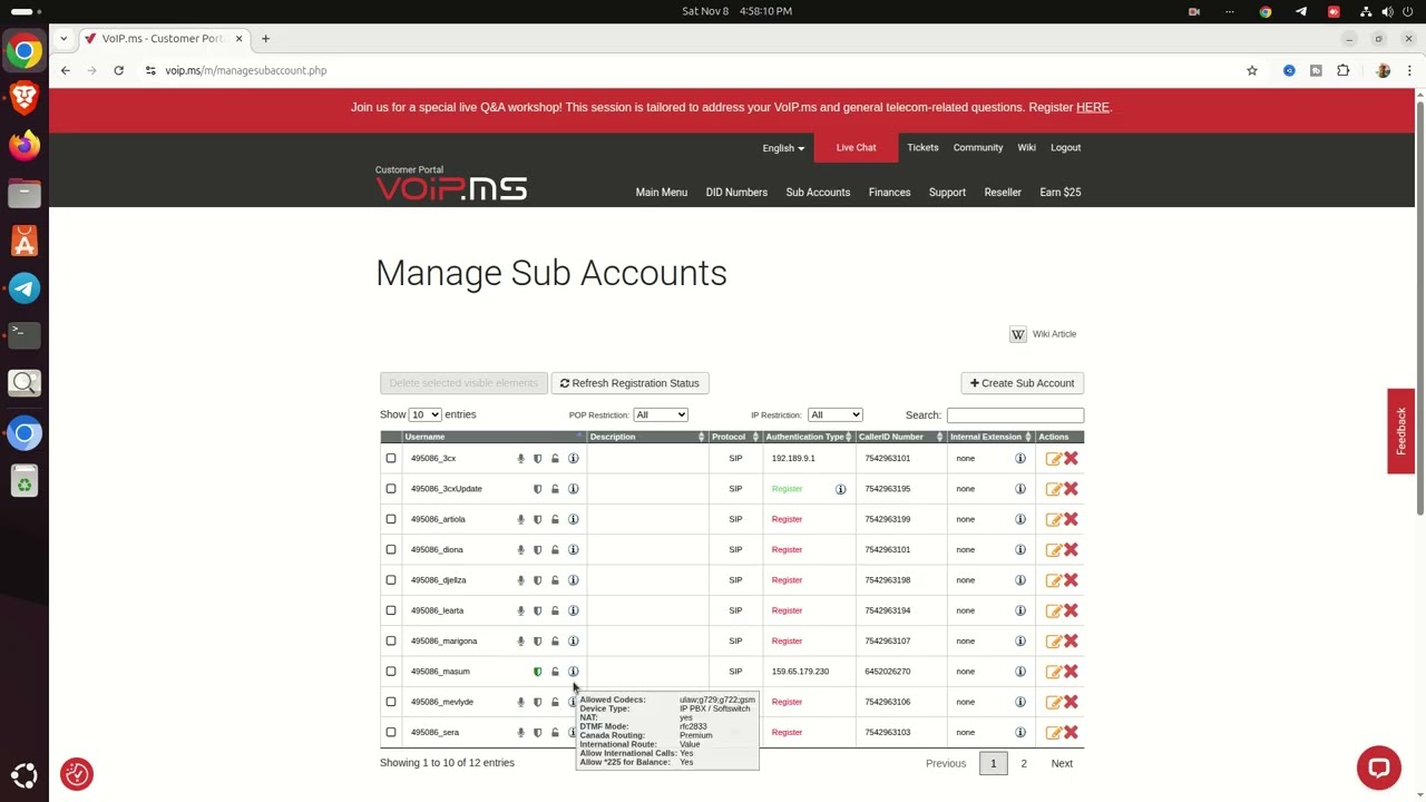 Professional VoIP.ms SIP Setup Service – Fully Configured in Just 24 Hours!