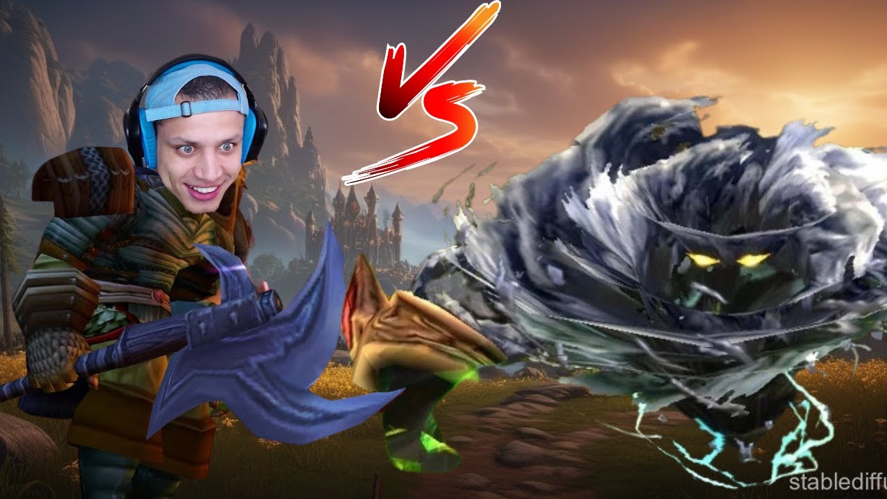 Tyler1 убивает элиту Циклона в World of Warcraft
