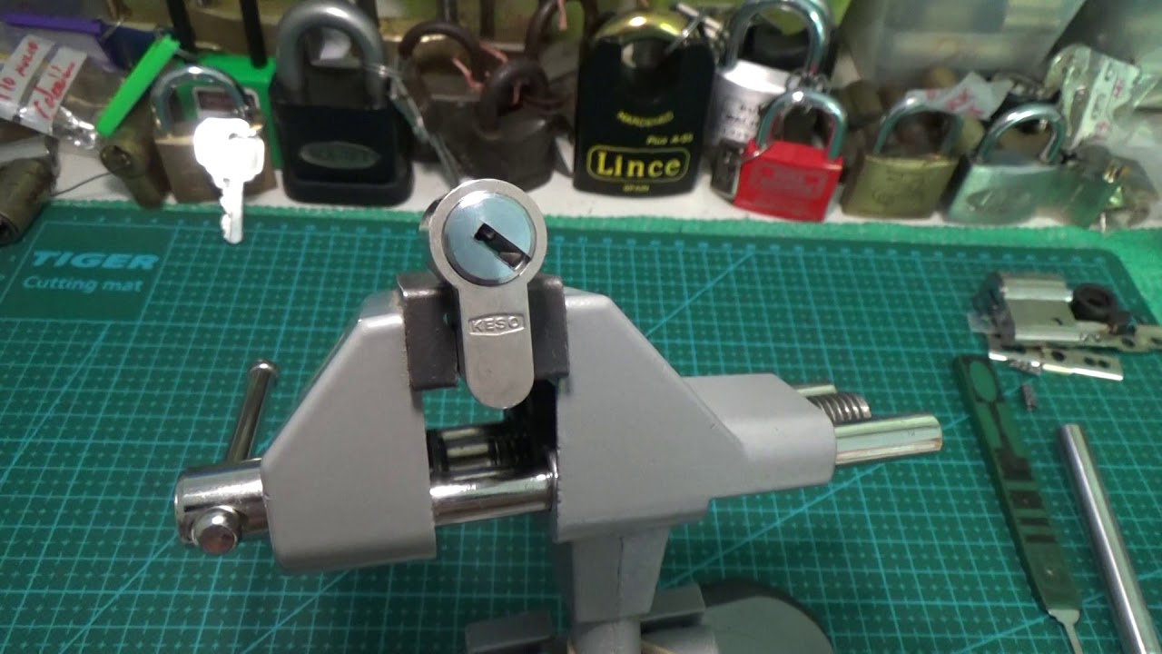 158 KESO 2000 FROM TONYS LOCKS (10 ACTIVE PINS) GANZUADO, SPP & GUTTING sub eng