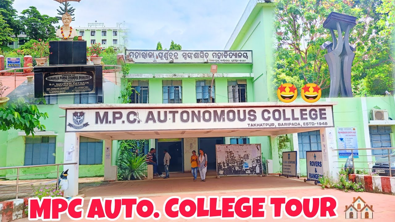 MPC AUTONOMOUS COLLEGE TOUR 🤩 // MPC COLLEGE👨‍🎓 // COLLEGE LIFE 🙂 // ODIA VLOG 😇 // JAJPUR TOKA