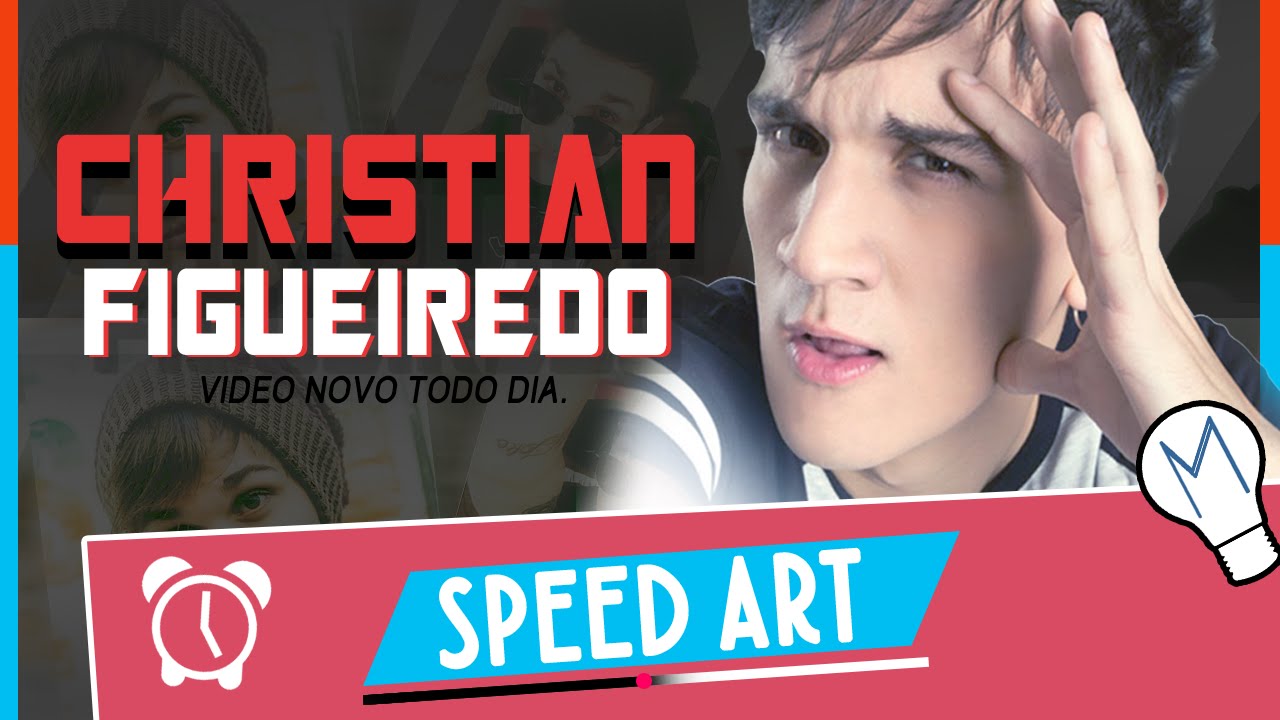 Speed Art: Banner CHRISTIAN FIGUEIREDO #EUFICOLOKO