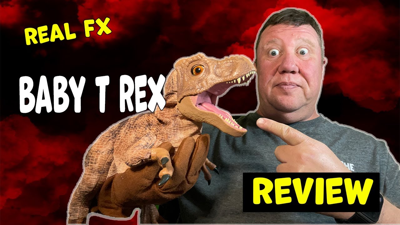 Unboxing The Ultimate Christmas Toy: Real Fx Baby T Rex Puppet Review!