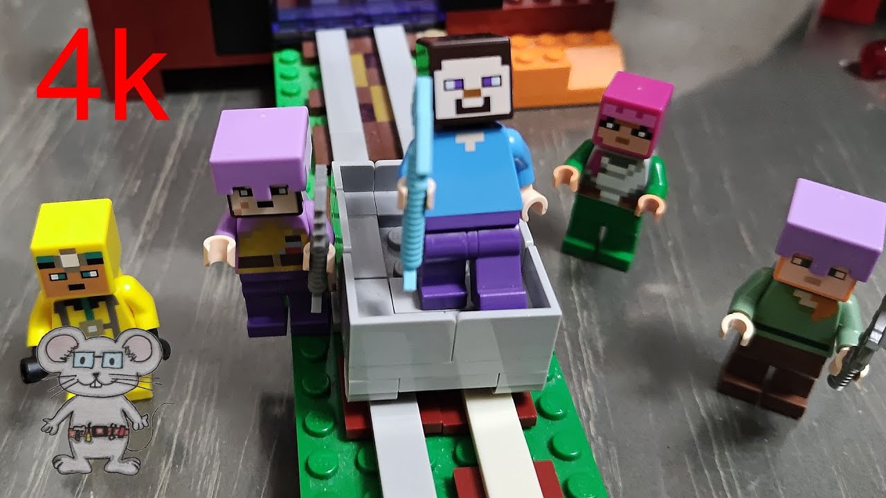 Lego MineCraft Play With Son