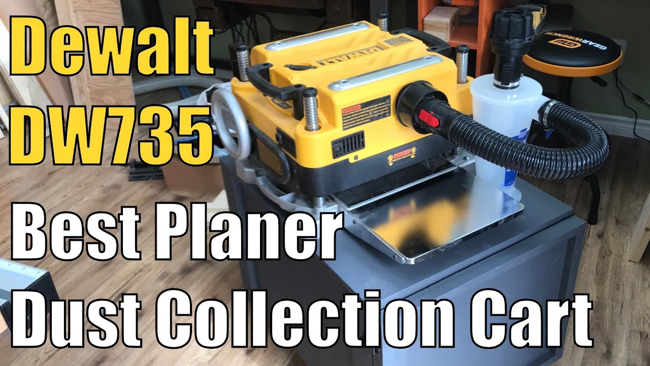 Лучший пылесборник для рубанка Dewalt DW735