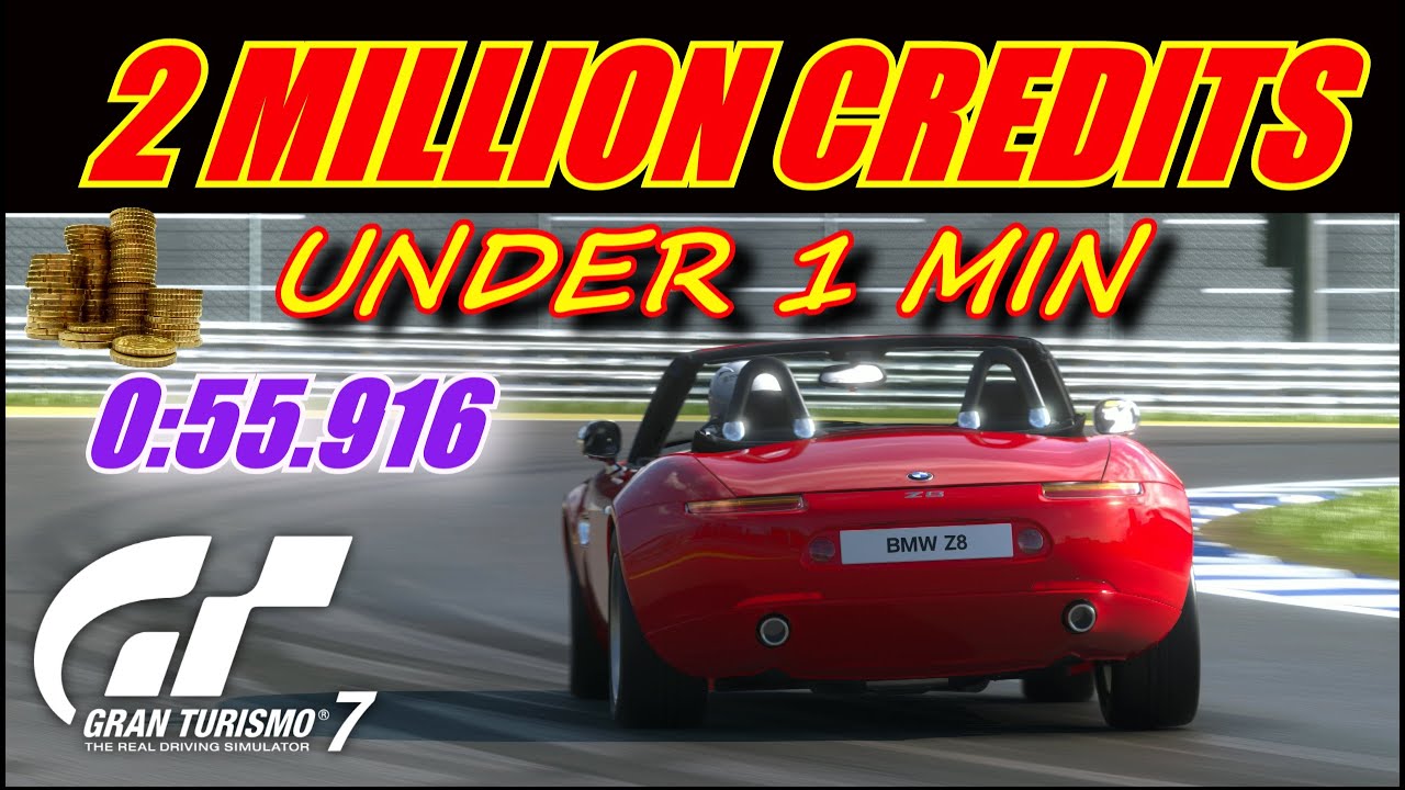 Gran Turismo 7 — 2 миллиона кредитов за 1 минуту 👌Руководство по полной версии Gold 