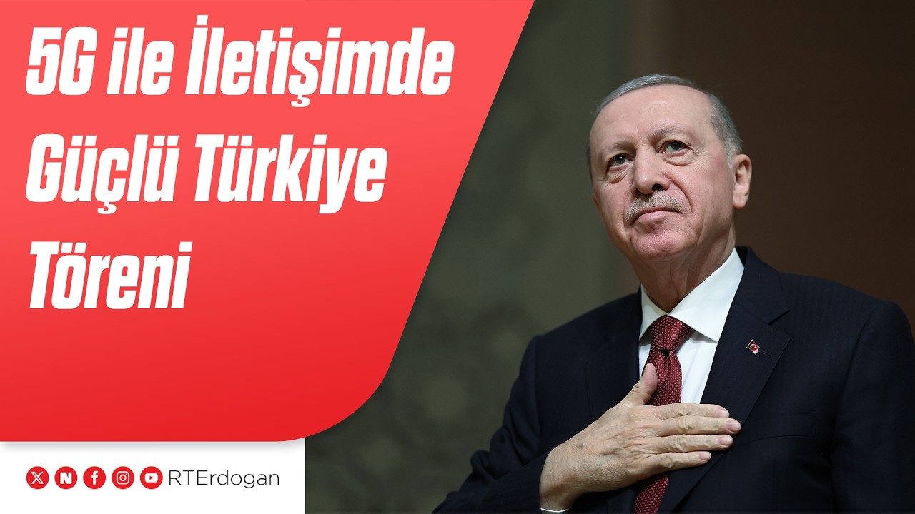 5G ile İletişimde G&uuml;&ccedil;l&uuml; T&uuml;rkiye T&ouml;reni