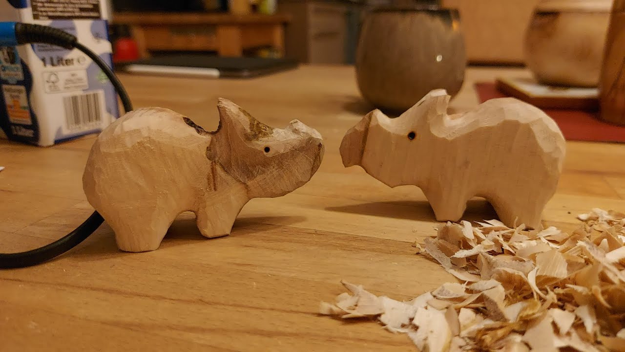 Dinosaurier drechseln - Reifentiere aus Ahorn powerd by PePro Woodturning