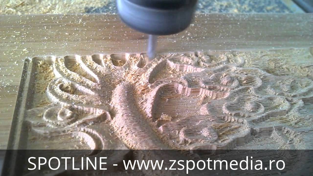 CNC router lemn, MDF, PVC - SPOTLINE
