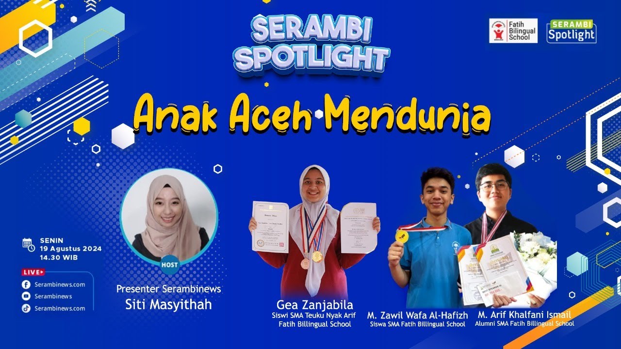 🔴 LIVE: ANAK ACEH MENDUNIA