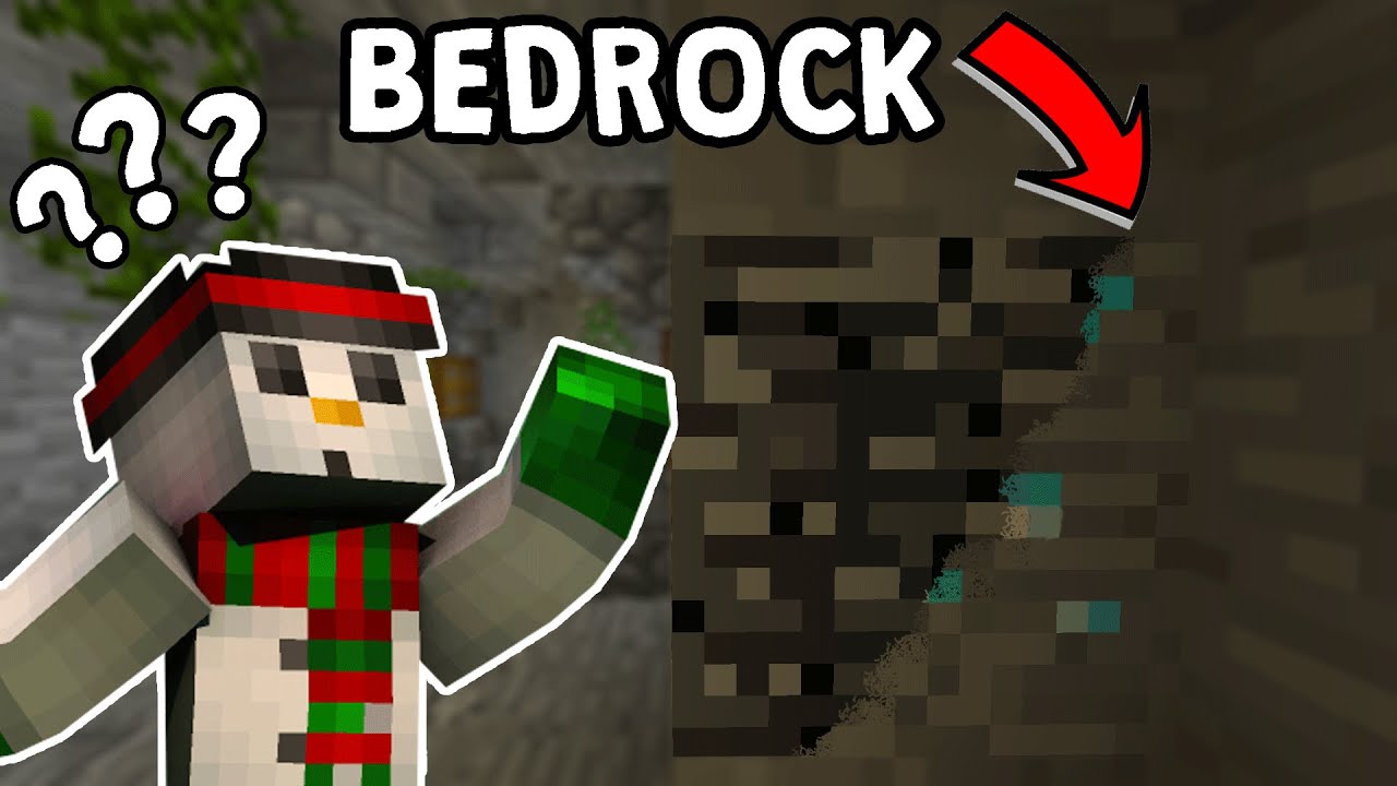 Minecraft, BET Viskas Ką Paliečiam Pavirsta BEDROCK!