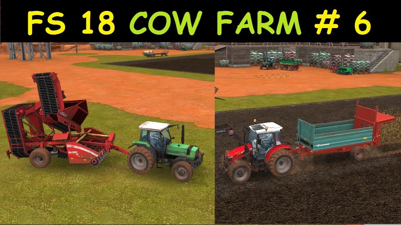 FS 18 COW FARM Timelapse # 6 FARMTECH Superfex 800, GRIMME ROOTSTER 604, Sugar beets.
