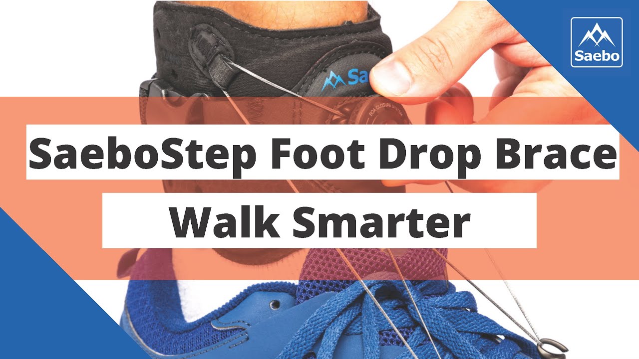SaeboStep Foot Drop Brace. Walk Smarter.