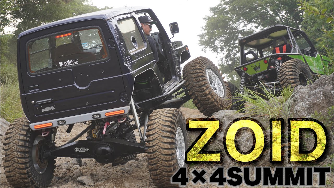 ZOID 4×4SUMMIT 『四駆オールジャンル走行会』ど変態車両達が集まった！NewLineSaka