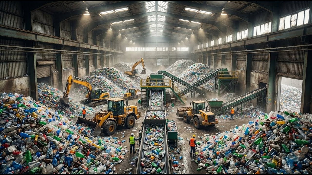 Inside the mega-plastic factory: how thousands of 