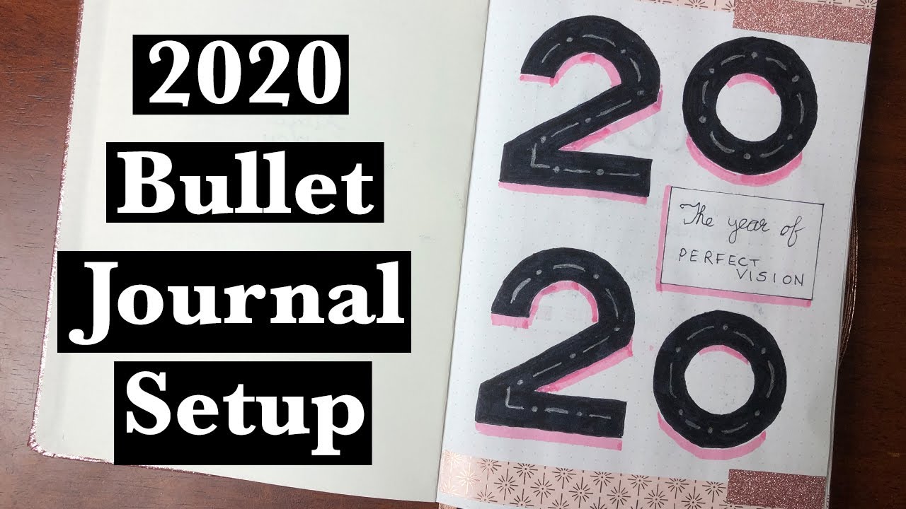 Планируйте со мной! Ежедневник Bullet Journal на 2020 год &mdash; годовое планирование, январь и журнал...