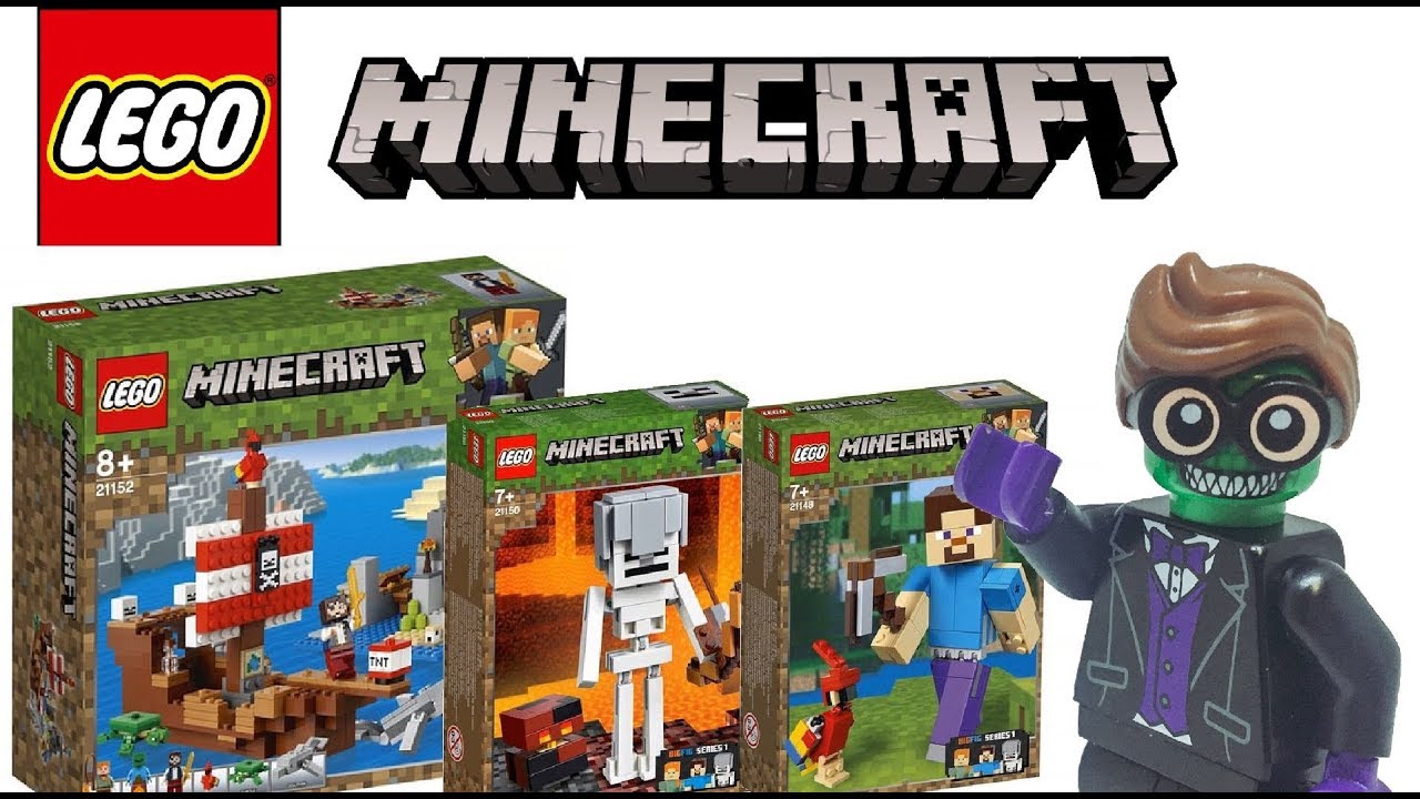 NEW Lego Minecraft 2019 Sets Revealed and they are...Interesting?