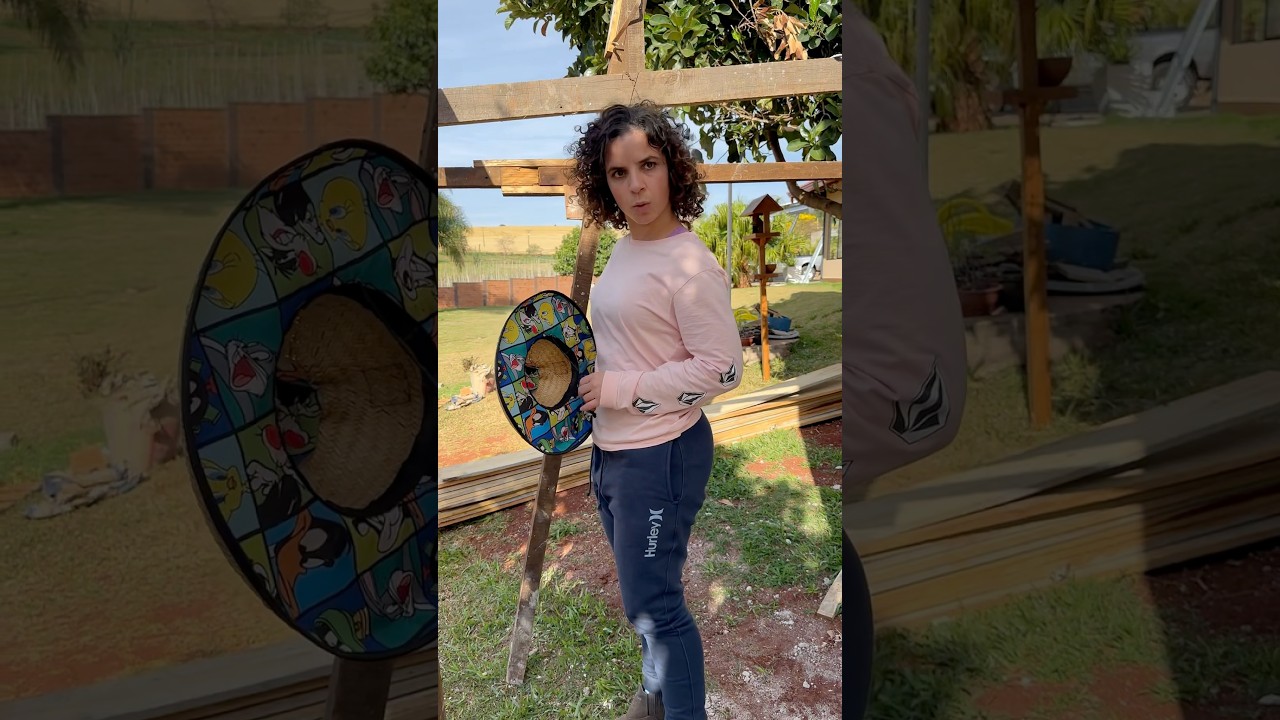 Trabalhando na obra