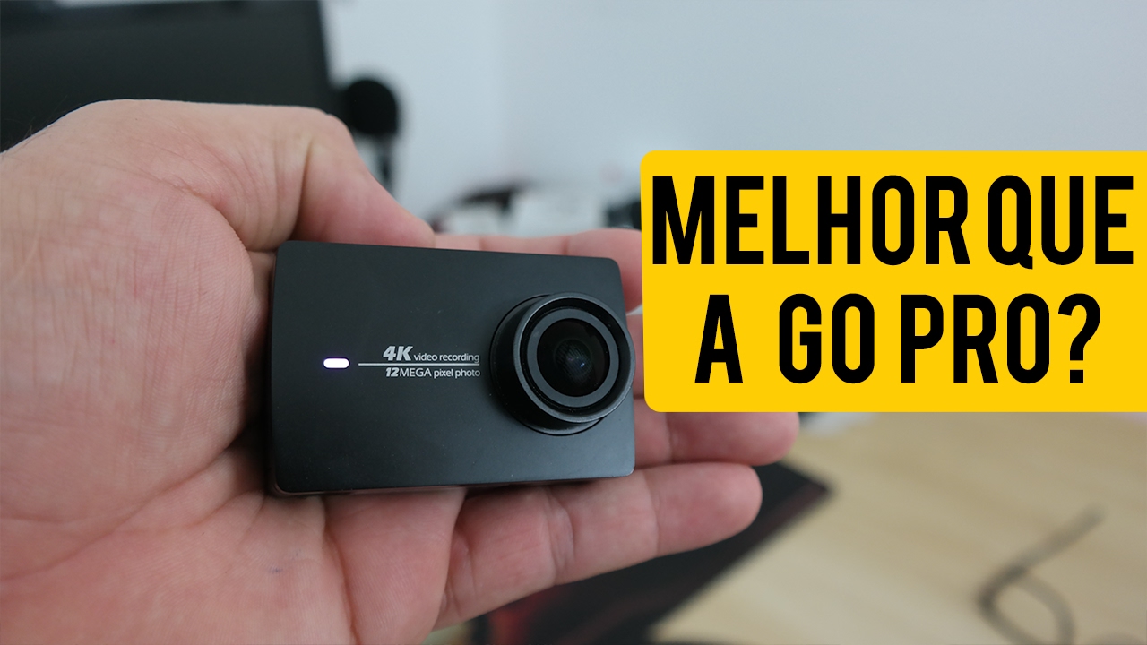 YI 4K Action Cam - MELHOR QUE A GO PRO? || Análise / Review