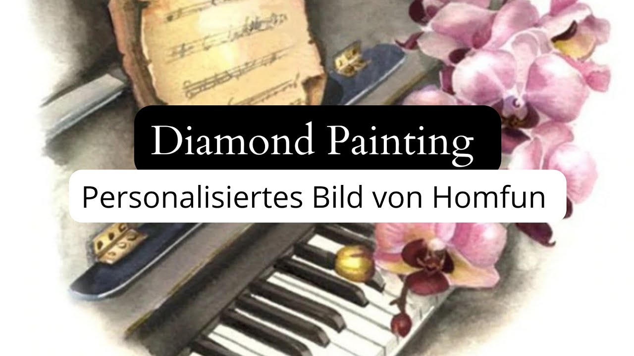 Diamond Painting Homfun Haul / Personalisiertes Bild