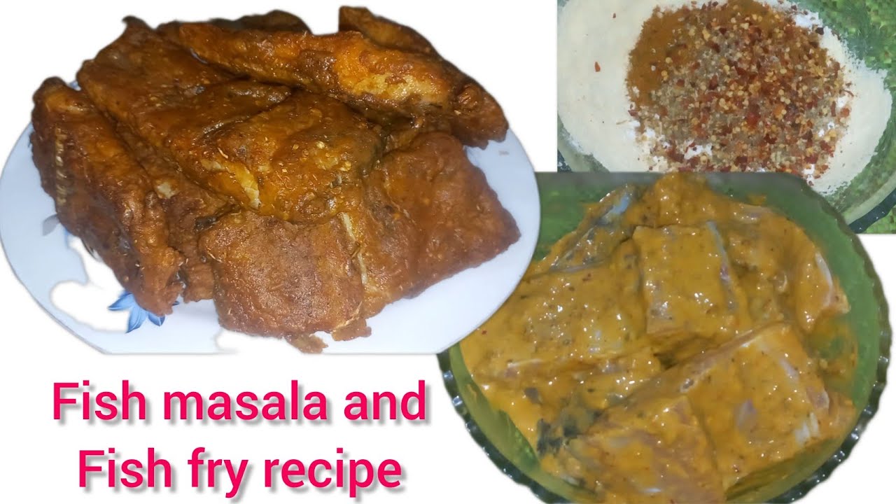 Fish masala and Fish fried recipe by ChefTailor || How to make Fish masala and Fish fried ||