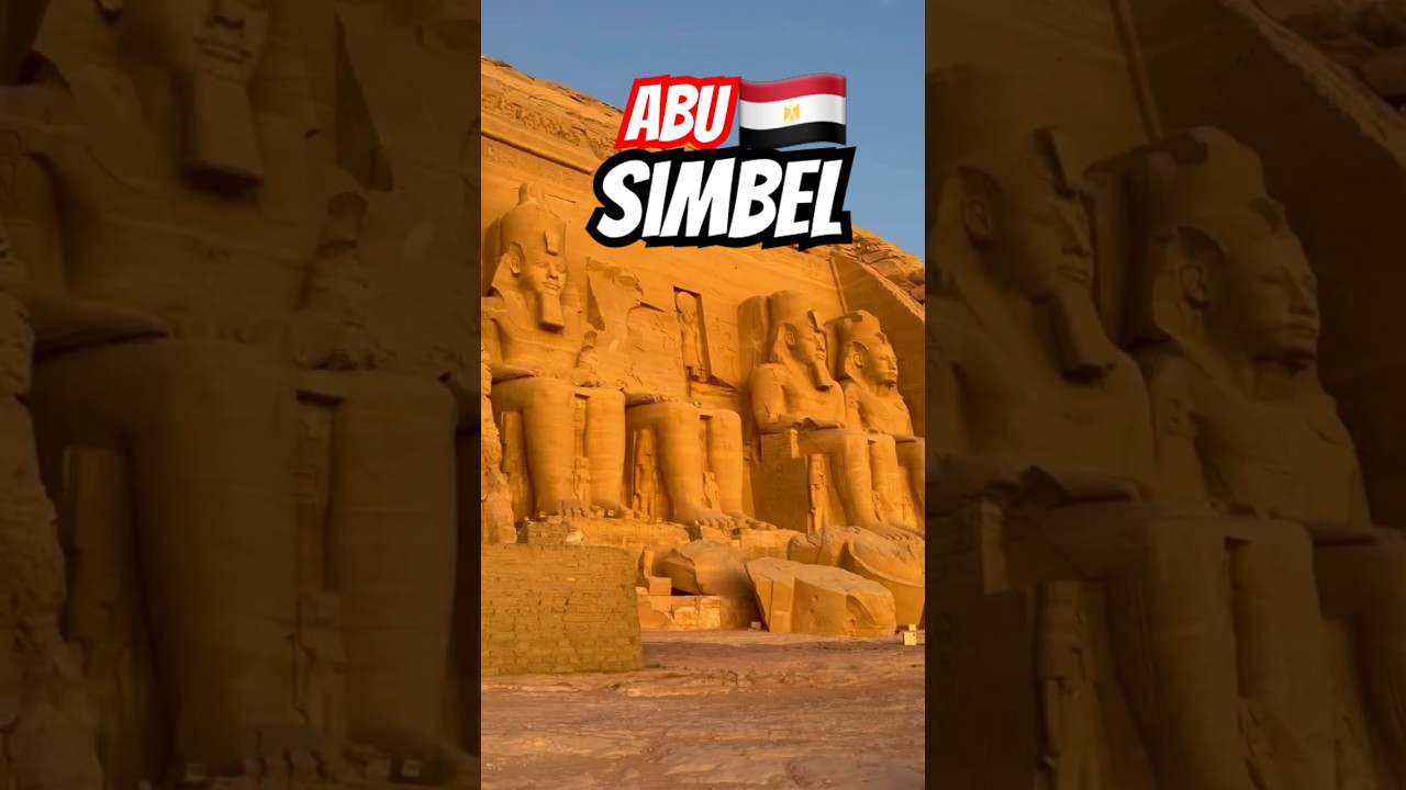 Egypt Travel | Abu Simbel Temple at Golden Hour
