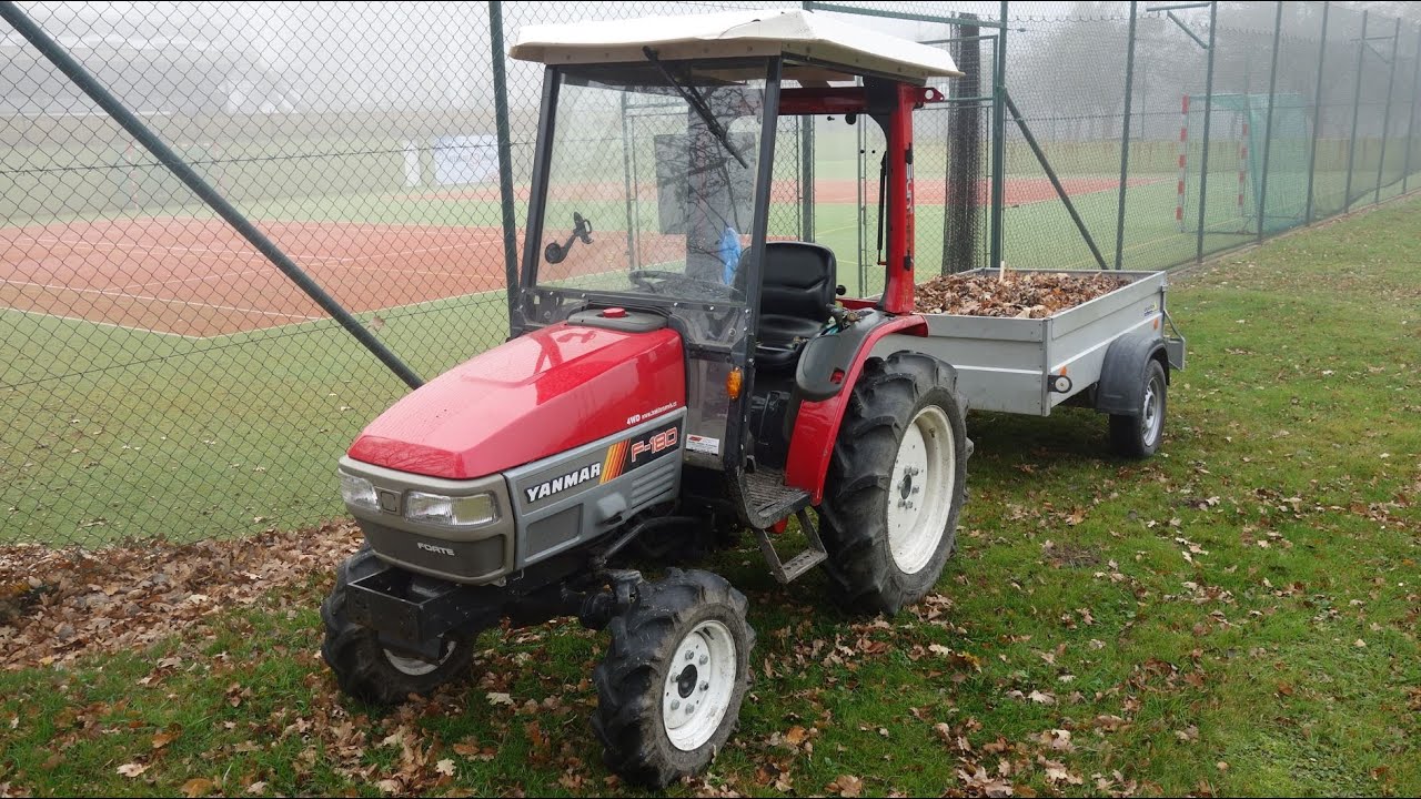 Malotraktor YANMAR F-180 ... november mood