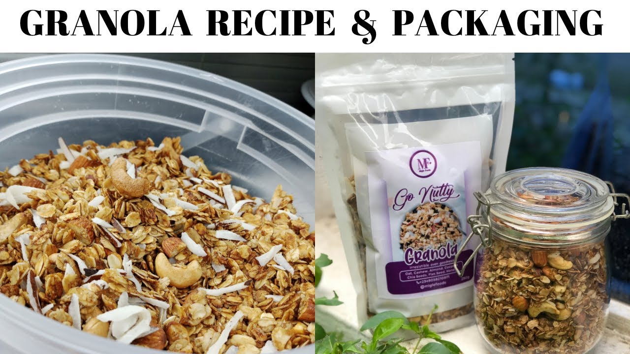 Granola Business In Nigeria | Healthy + Easy Homemade Granola Recipe | DIY |BEST Granola