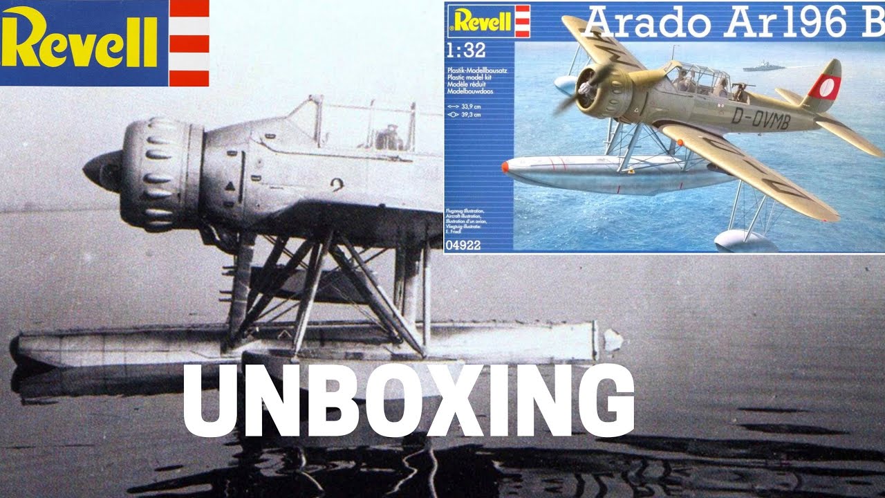 #dermodellbauerswen #revell #plastikmodellbau #unboxing  Arado Ar 196 B Revell Unboxing 1:32
