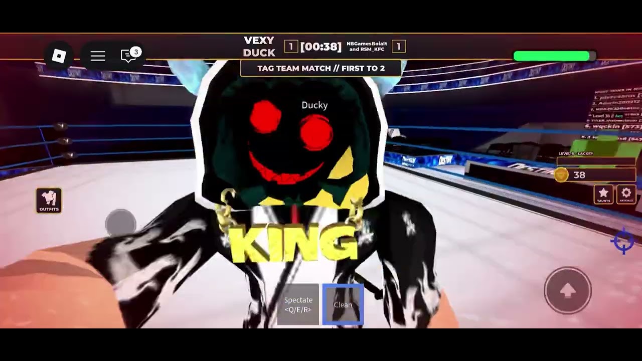 Just a Couple of matches to deal with(WWE 2k23 Roblox)