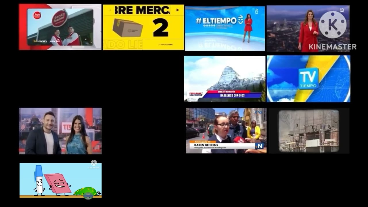 Así la tv chilena se unio a teletón 2023 (10/11/2023)