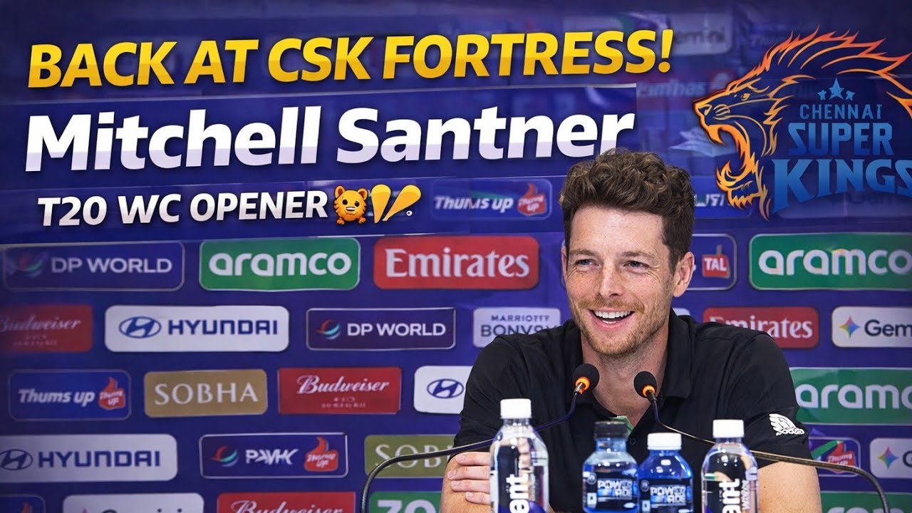 «Снова в крепости CSK!» — пресс-конференция Митчелла Сантнера перед матчем Новая Зеландия — Африк...