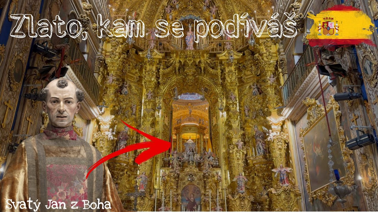 Zlato, kam se podíváš. Basílica de San Juan de Dios vás semele [2/6]