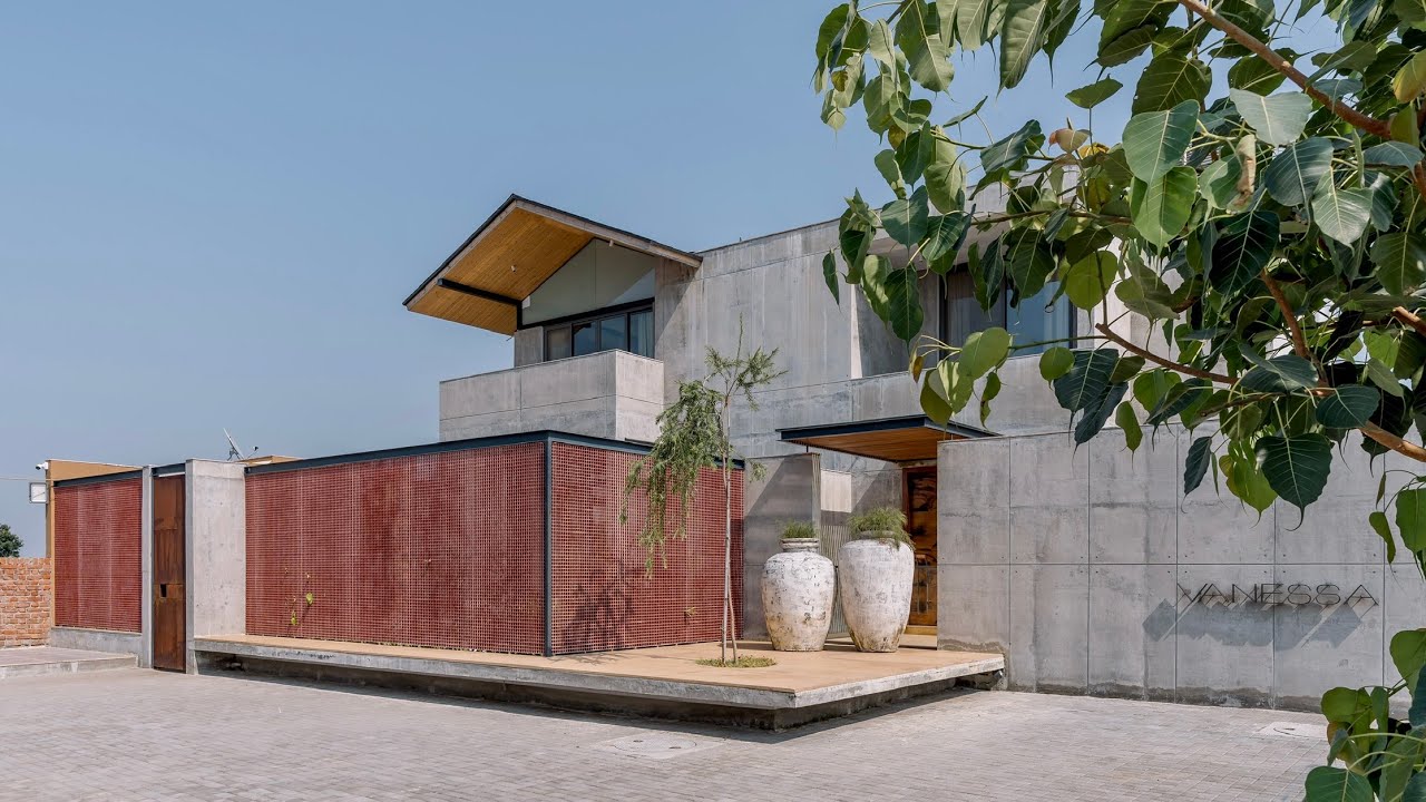 Vanessa Weekend Villa Design By The Grid Architects #architecture #villadesign