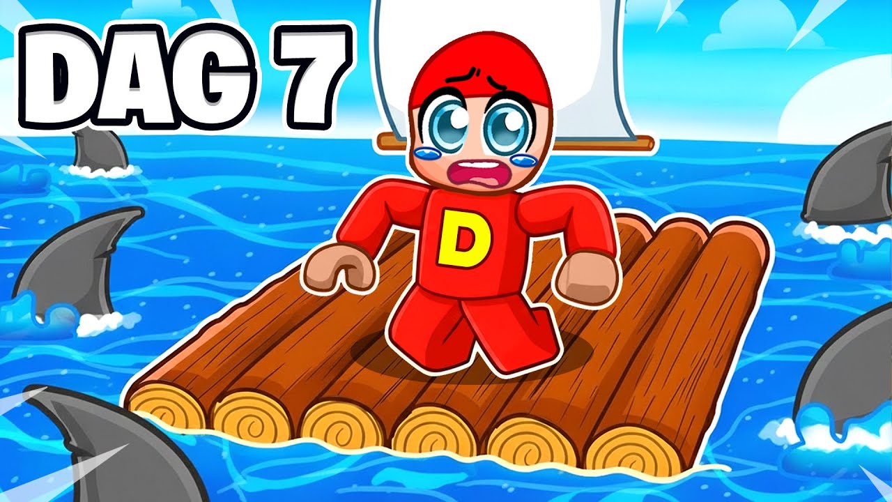 Jeg Er Strandet På En Tømmerflåde i Roblox!