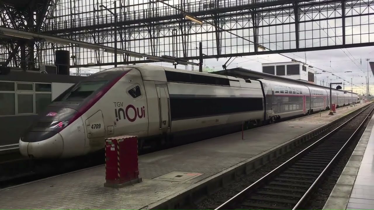 TGV INOUI 9552 nach Paris Est [Frankfurt (M) Main Hbf]
