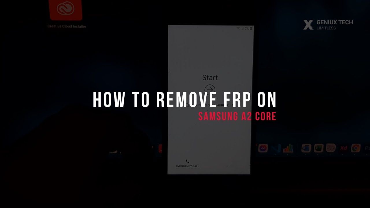 Removing Google Account On Samsung A2 Core | FRP Bypass