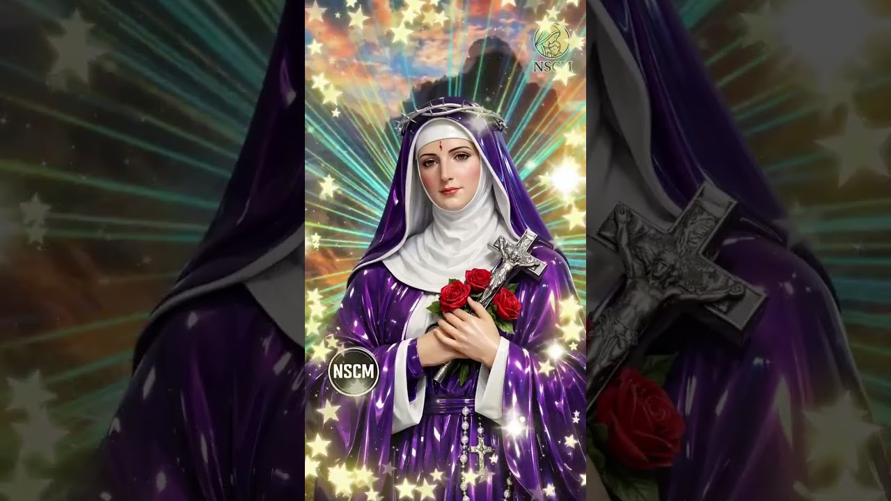 Oração da noite com Santa Rita de Cássia