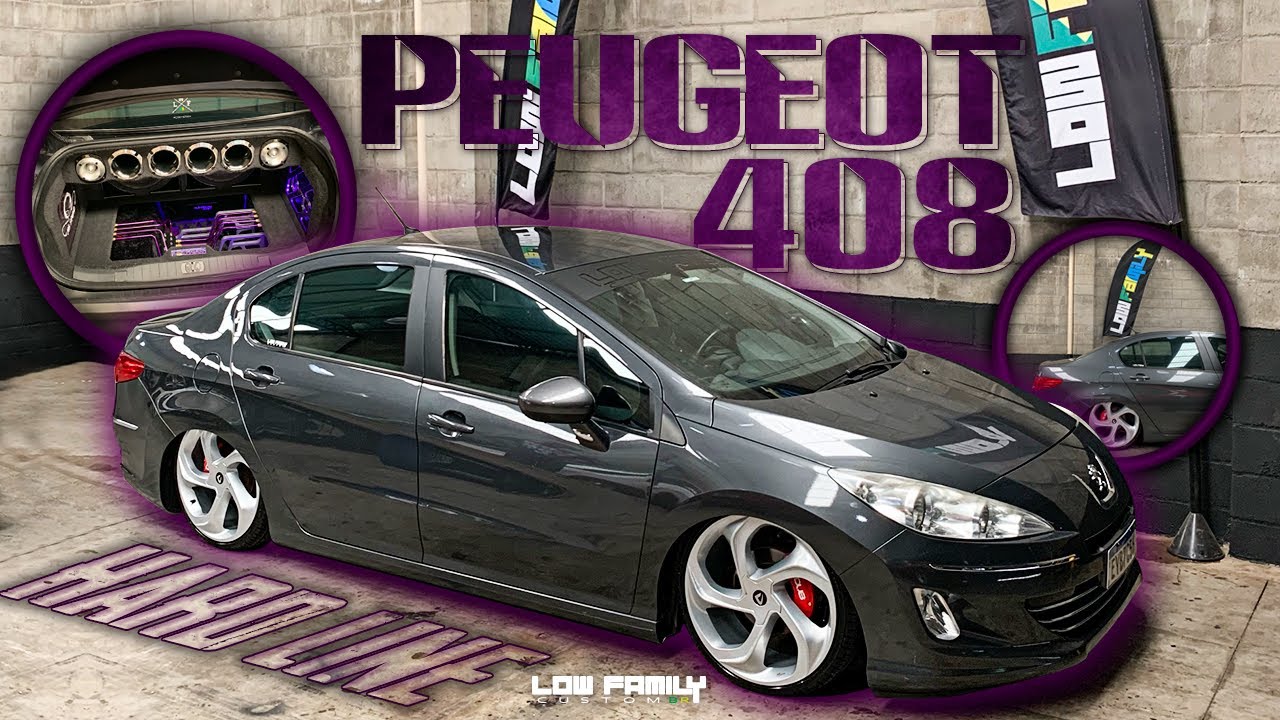 COMO É INSTALADA A SUSPENSAO A AR COM HARDLINE NO PEUGEOT 408! EP.07 [ LOW FAMILY CUSTOM BR ]