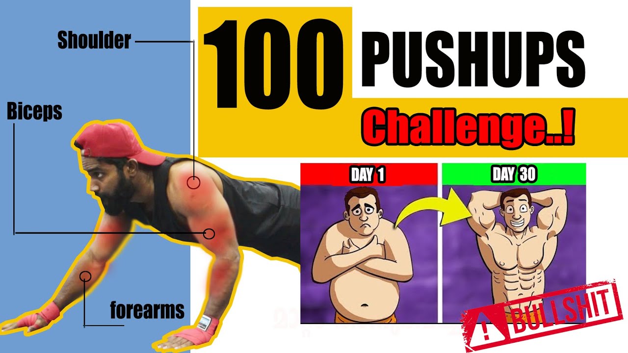 |ഓരോ പൊട്ട challenge | 100 Push ups Challenge | Certified Fitness Trainer Bibin