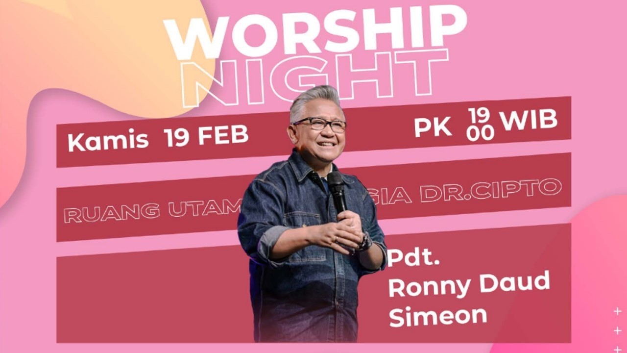 LIVE STREAMING Night  Worship & Prayer GIA Dr Cipto Semarang - Kamis, 19 Februari 2026