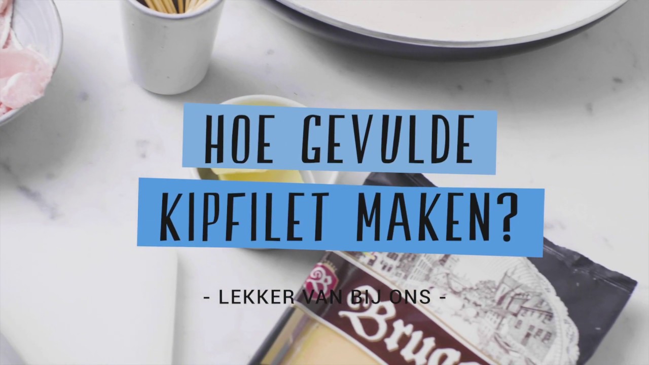 Hoe gevulde kipfilet maken?