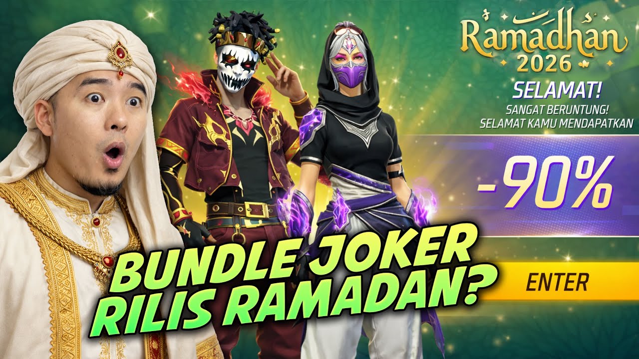 BOCORAN EVENT RAMADHAN 2026 😱 ADA FACE JOKER V2 - TROGON BARU PUNYA FINAL SHOT!