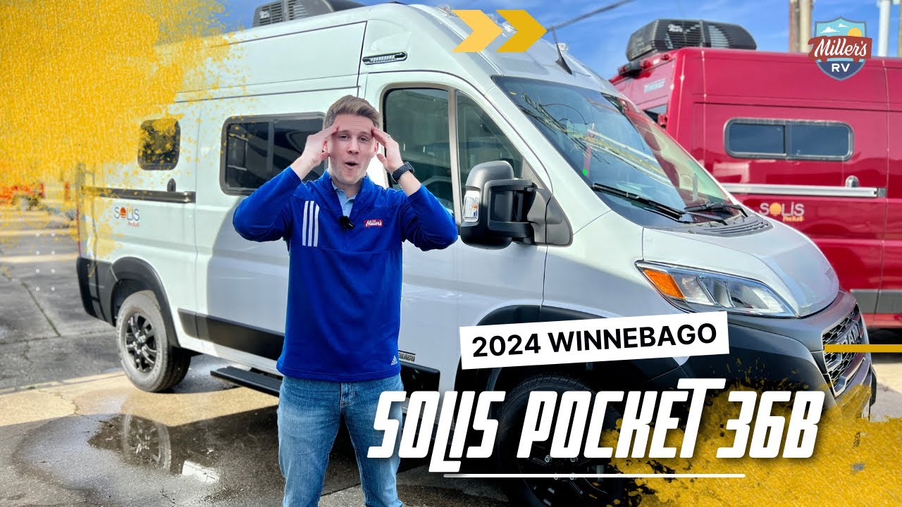 Абсолютно новая модель Winnebago Solis Pocket 36B 2024 года: небольшой размер, ОГРОМНЫЕ приключения!