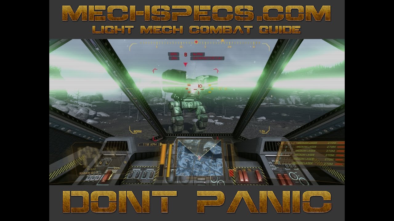 Light Mech Combat Tactics and Gameplay