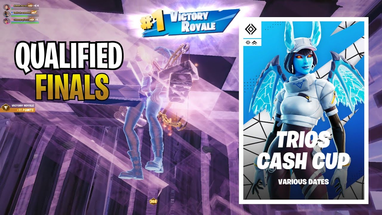 How I QUALIFIED To The LAST Trio Cash Cup Finals of OG Chapter 2 Remix