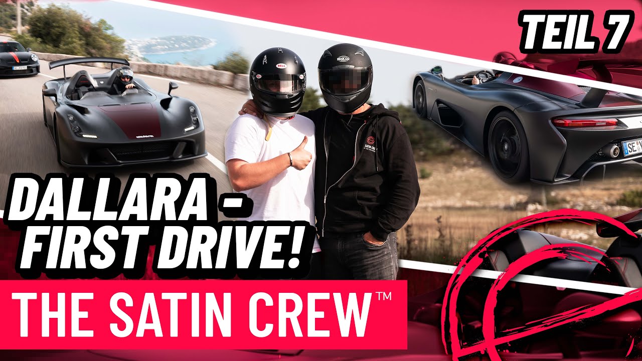 DALLARA FIRST DRIVE | SUPERCAR 1 of 1 | THE SATIN CREW™!