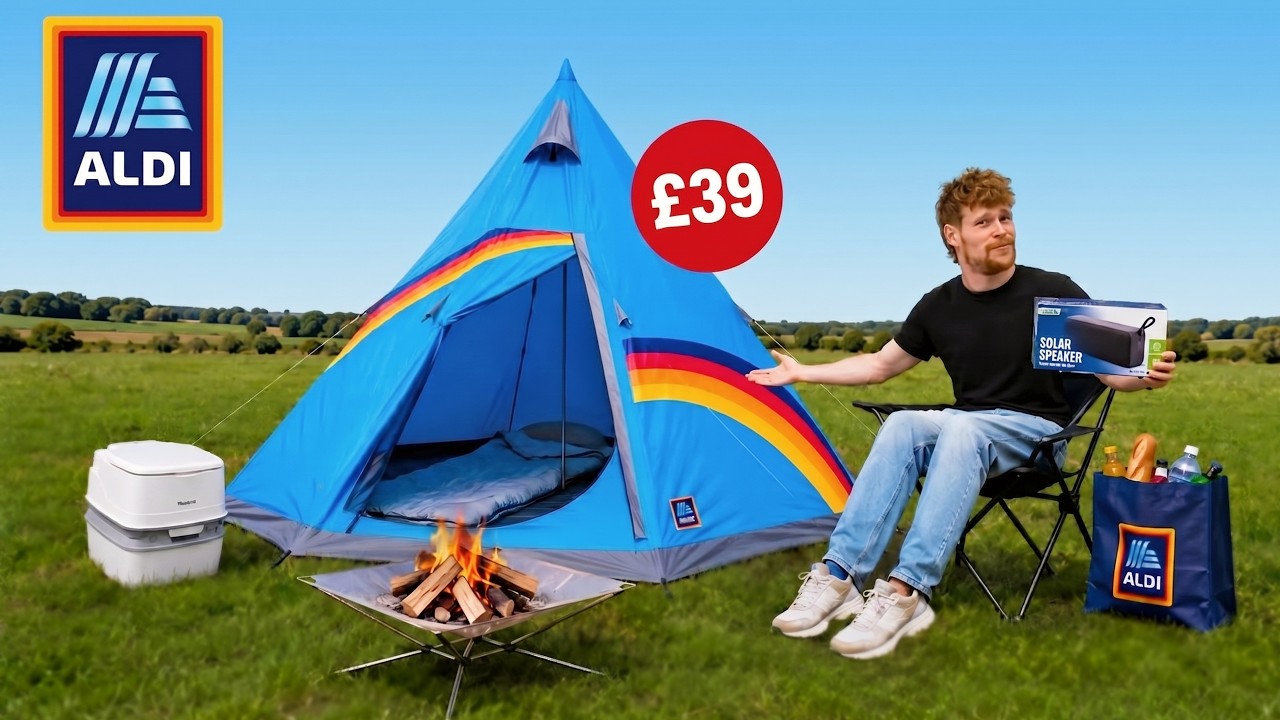 Aldi's NEW Budget Camping Gear Shouldn't Work...