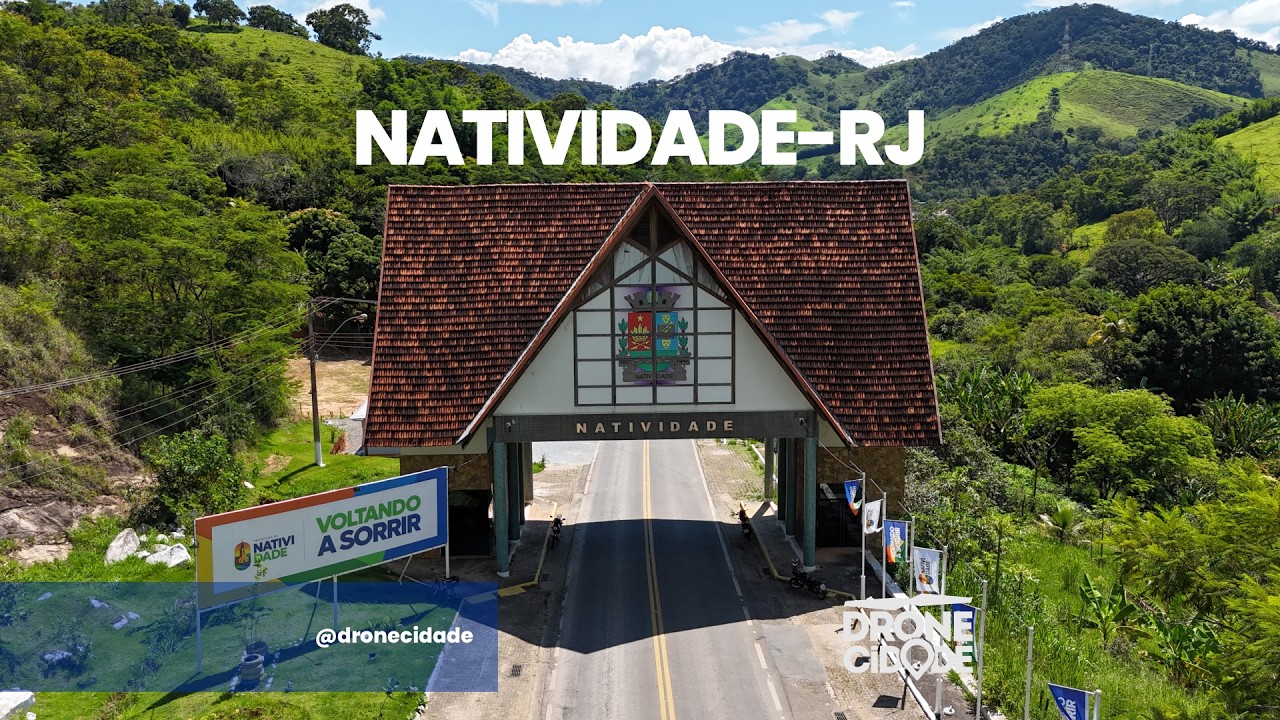 Natividade-RJ | Centro da Cidade | Março 2026 |  @dronecidade