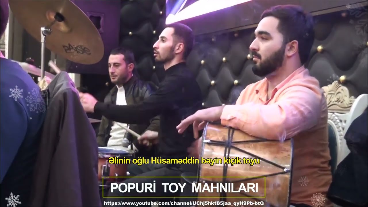 Toy oyun havası ifa qarmon Elvin ⧸ udarnik Vaqif ⧸ nağara Əlipənah ⧸ toyda oynamali rtim reqs ha