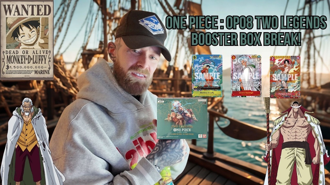 One Piece: Two Legends Booster Box Break! Part 2 #onepiece #onepiecetcg #boosterbox #tcg